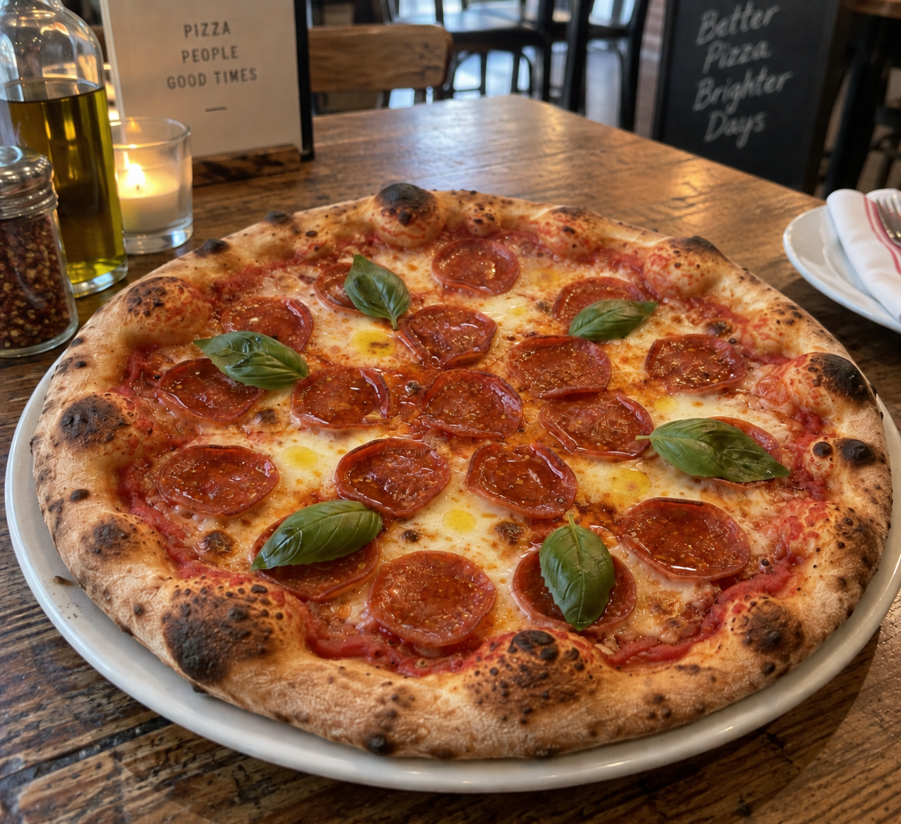 Original pizza product photograph